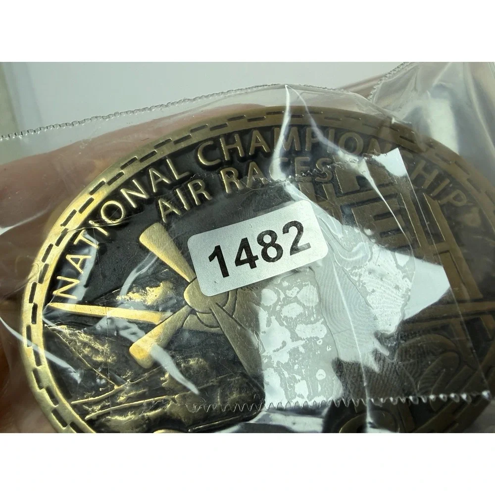Reno 2002 Air Races‎ National Championship Limited Edition Belt Buckle Nevada